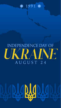 Symbolic Ukraine Independence Facebook Story Preview