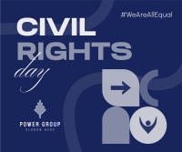 Civil Rights Day Facebook Post Design