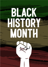 Black History Month Flyer Design