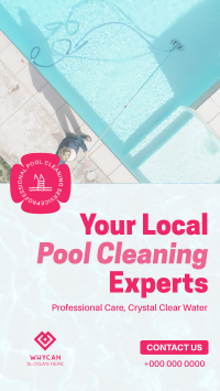 Local Pool Cleaners Facebook story Image Preview