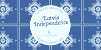 Traditional Latvia Independence Twitter post Image Preview