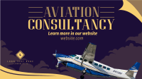 Aviation Pilot Consultancy Facebook Event Cover Design
