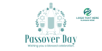 Celebrate Passover Twitter Post Design