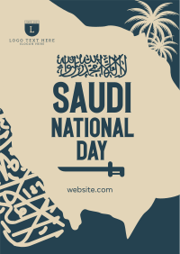 Saudi National Day Poster Image Preview