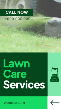 Lawn Care Services Instagram Reel Preview