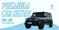 Premium Car Rental Facebook ad Image Preview