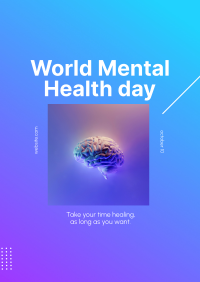 Mental Health Day Poster Image Preview