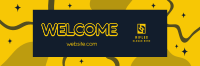 Welcome Now Open Twitter header (cover) Image Preview