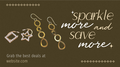 Jewelry Promo Sale Facebook Event Cover Image Preview