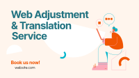 Web Adjustment & Translation Services Animation Design