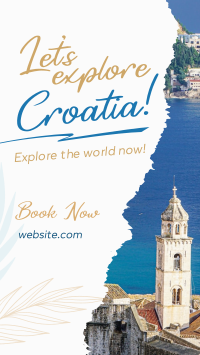 Beautiful Places In Croatia YouTube short Image Preview