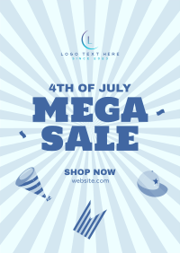 Independence Mega Sale Flyer Image Preview