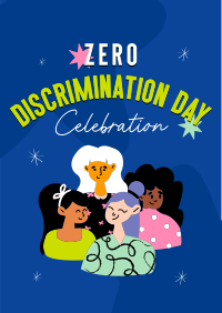 Zero Discrimination for Women Flyer Image Preview