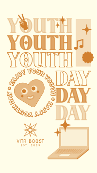 Youth Day Collage TikTok Video Image Preview