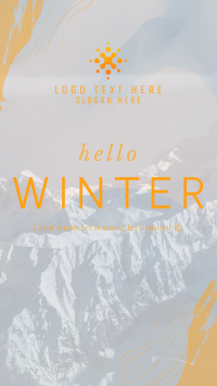 Winter Greeting Instagram Reel Design