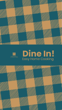 Dine In Instagram Story Design