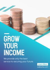 Financial Growth Poster Design