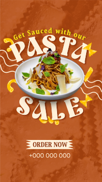 Saucy Pasta Sale TikTok Video Image Preview