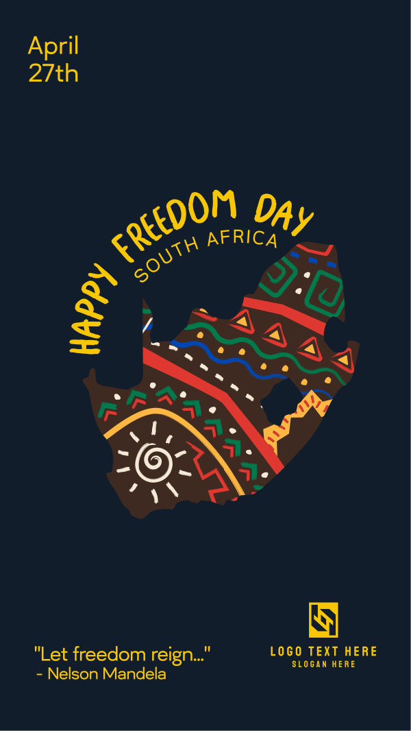 South African Freedom Day Instagram Story Design Image Preview