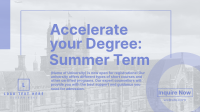 Shapes Minimalist Summer Term Animation Image Preview