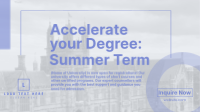 Shapes Minimalist Summer Term Animation Preview