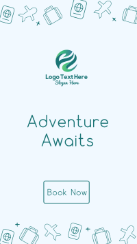 Fun Travel Icons Instagram story Image Preview