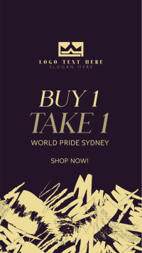 World Pride Sydney Promo Instagram Story Design