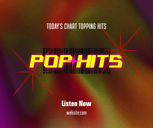 Pop Music Hits Facebook post Image Preview