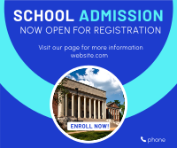 School Admission Facebook post Image Preview