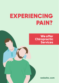 Chiropractic Treatment Center Poster Design