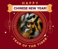 Year of the Tiger 2022 Facebook Post Design
