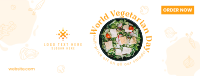 World Vegetarian Day Facebook cover Image Preview