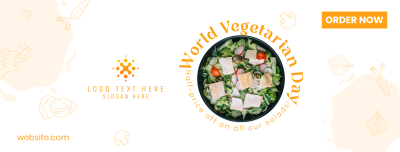 World Vegetarian Day Facebook cover Image Preview