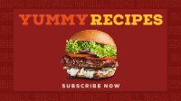 Burger and Grill YouTube Video Design