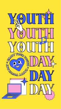 Youth Day Collage Instagram reel Image Preview