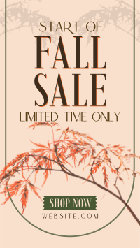 Fall Season Sale YouTube short Image Preview