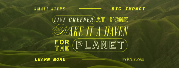 Earth Day Environment Facebook Cover Design