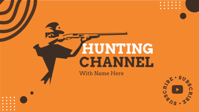 Hunting Channel YouTube cover (channel art) Image Preview