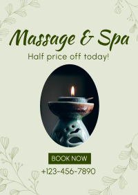 Spa Services Flyer Image Preview