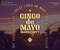 Cinco De Mayo Block Party Facebook Post Image Preview