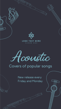 Acoustic Music Covers YouTube short Image Preview