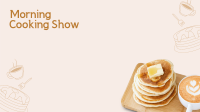 Pancake & Coffee Zoom Background Image Preview