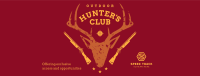 Join The Hunter's Club Facebook cover Image Preview