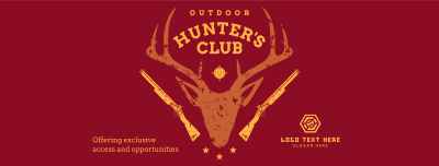 Join The Hunter's Club Facebook cover Image Preview