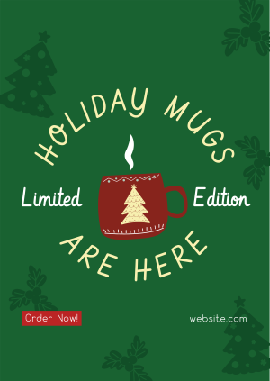 Holiday Mug Poster Image Preview