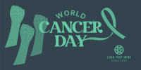 Cancer Day Twitter post Image Preview