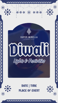 Diwali Festival Facebook Story Image Preview