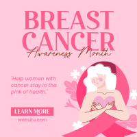 Fighting Breast Cancer Instagram post Image Preview