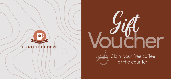 Claim Your Free Coffee Gift Certificate Design Image Preview