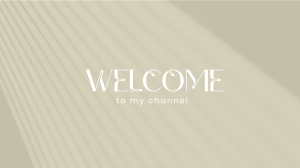 Welcome Elegante YouTube Video Image Preview